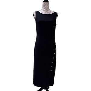 White House Black Market Black Maxi Dress Size Small